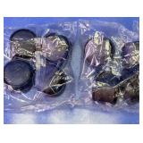 (8) Plastic Furniture Caster Wheels