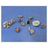 (10)Vintage Taxco Sterling Collection