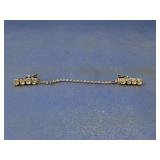 Vintage 1950s Rhinestone Dress or Sweater Clip