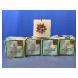 Christmas Avenue Pillar Candles