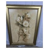 Framed Floral Wall Art Print