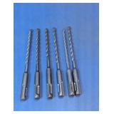(6)SDS-Plus Masonry Drill Bit Assortment