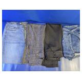 (4) Womenï¿½s Pants & Shorts - Tribal & More