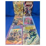 (6) Vintage Comic Books - Charlton & More