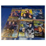(6) Star Trek & Science Fiction Magazines