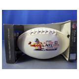 (1) Peyton Manning NFL Records Football