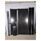 Black Modular Wardrobe Closet Storage