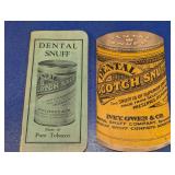 (2) Ivey Owen Dental Snuff Booklets