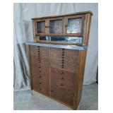 Vintage Multi-Drawer Dental or Apothecary C