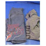 (2) DKNY & NBA Ultra Game Graphic Tops