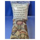 (2) Manual Woodworkers Tapestry Pillows