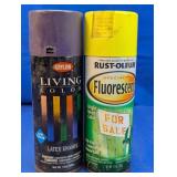 (2)Krylon & Rust-Oleum Specialty Spray Paint Duo