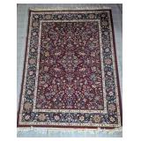 Traditional Persian-Style Floral Area Rug