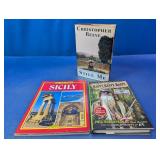 (3)Inspiring Memoirs & Sicily Travel Book Set