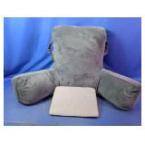 SLIGUY Bed Backrest and Wedge Pillow Set