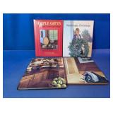 (4)Home DIY & Holiday Crafting Book Lot