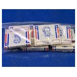 (8)Vintage Diamond Match Presidential Matchbooks