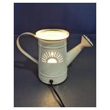 (1) Metal & Glass Watering Can Wax Warmer