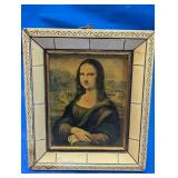 (1) Mona Lisa Framed Art Plaque