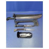 (5)Outdoor Utility & Survival Tool Lot