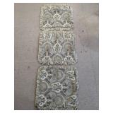 (3)Paisley Tasseled Pillow Covers Trio