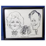 Gail Leadbetter "The Bush Trio" Signed Print