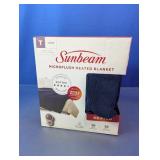 Sunbeam Twin Microplush Heated Blanket