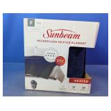 Sunbeam Microplush Heated Blanket