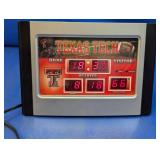 (1) Texas Tech Digital Scoreboard Alarm Clock