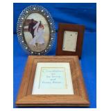 (3) Assorted Decorative Picture Frames