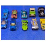 (10)Mixed Hot Wheels & Character Toy Car Lot