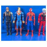 (4)Superhero Action Figure Lot