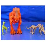 (4) Assorted Dinosaur Figures