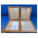 Set of 4 Wood Picture Frames