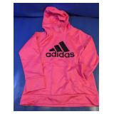 Adidas Youth Pink Pullover Hoodie