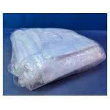 Large White Heavy-Duty Fabric Tarp w/Grommets