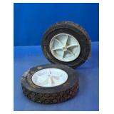 (2)6-Inch All-Terrain Replacement Wheels Duo