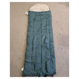Green Hooded Sleeping Bag