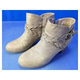 (1) Studded Ankle Boots