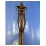 (1) Lina Carranza Philippine Wood Figure