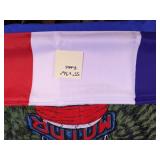 (3) Large Fabric Flags / Banners