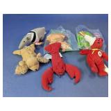 Assorted Plush Toys and Promotional Figures Lot