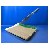 1) Westcott Carbo Titanium Guillotine Paper Cutter