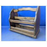 (1) Rustic Wooden 3-Tier Display Rack