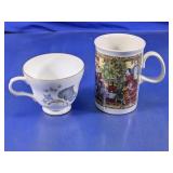 Crown Trent Cup & Dunoon Christmas Mug
