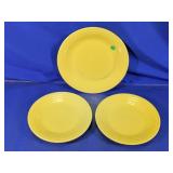 Fiesta Yellow Plates