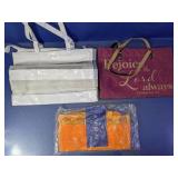 (3) Assorted Avon & aways Tote Bags