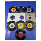 Vintage 7" Vinyl 45 RPM Records