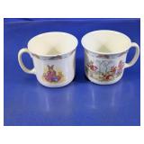 Royal Doulton Bunnykins Bone China Cups