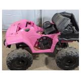 Kids Pink Ride On Off Road Toy Vehicle With Damage